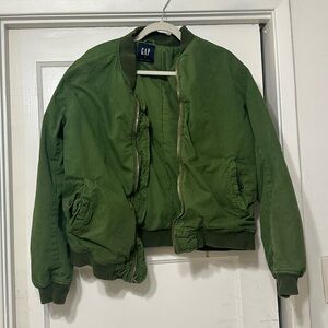 GAP Olive Green Bomber Jacket
